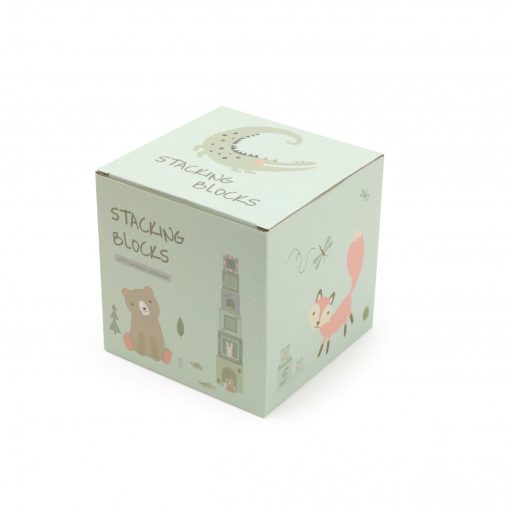 New Selection Toronyépítő fa állatokkal