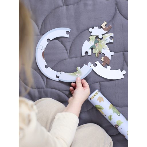 Filibabba Kerek puzzle készlet - Kis kalandorok 5 db