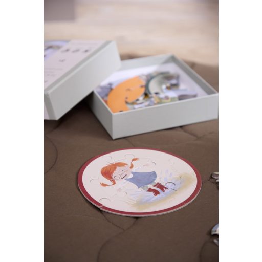 Filibabba Kerek puzzle készlet - Kis kalandorok 5 db