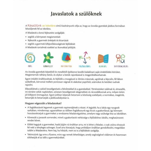 Napraforgó Készülünk az iskolára - 5-6 éveseknek