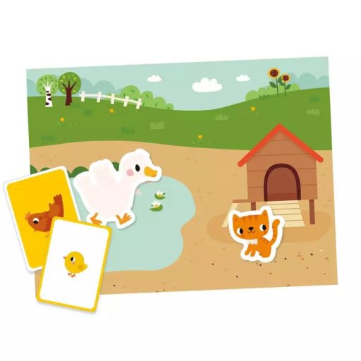 Auzou Mágneses készségfejlesztő doboz, A farmon