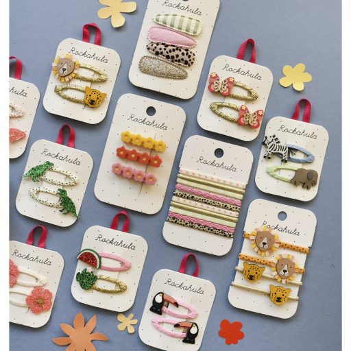 Rockahula Kids Bella Pillangó hajcsatok (2db)