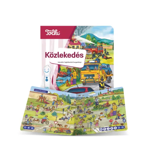 Tolki Interaktív foglalkoztató hangoskönyv - Közlekedés