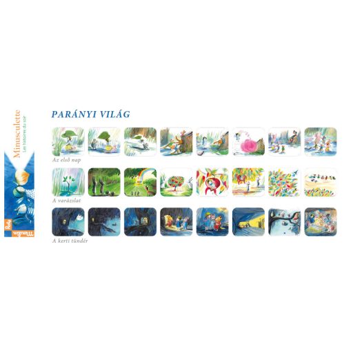 Moulin Roty Diavetítő lámpák - Parányi világ mesevetítő korongok (3 db)