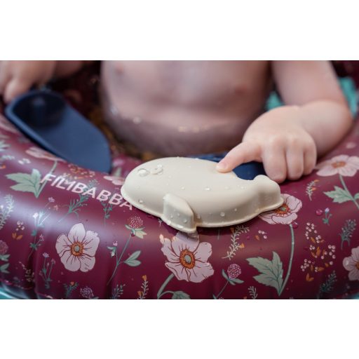 Filibabba Szilikon homokozó játékok 5 db - hideg színek