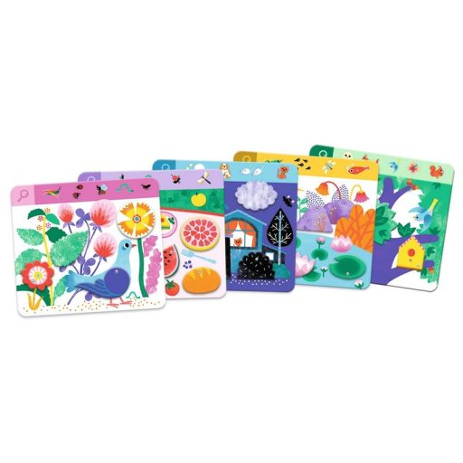 Djeco Fejlesztő játék, megfigyelés - Keress és pörgess, Állatok