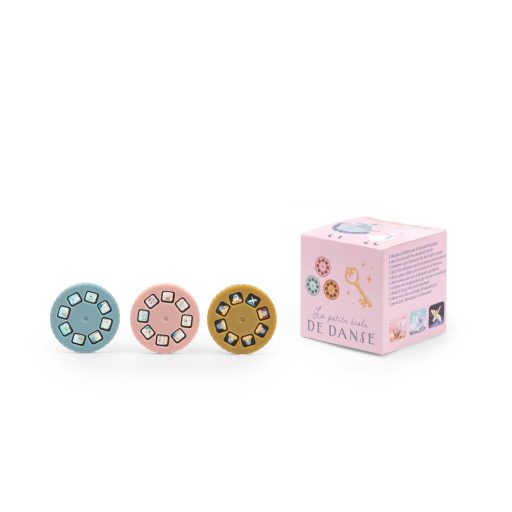 Moulin Roty Diavetítő lámpák - Tánciskola mesevetítő korongok (3 db)