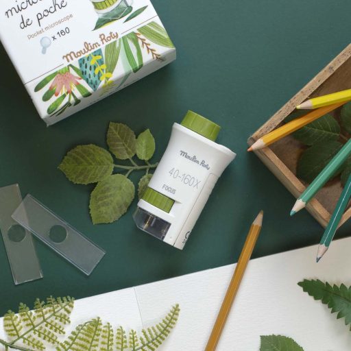 Moulin Roty Kiskertem - Zsebmikroszkóp