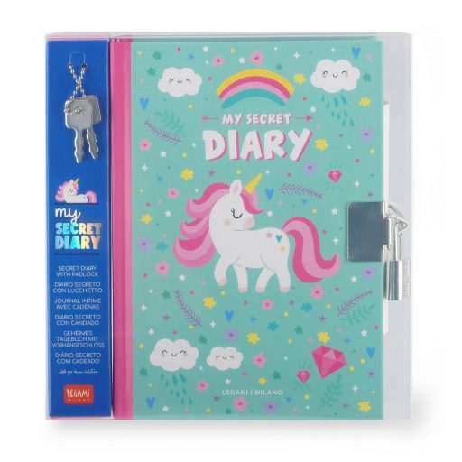 Legami Kulcsos napló Unikornis