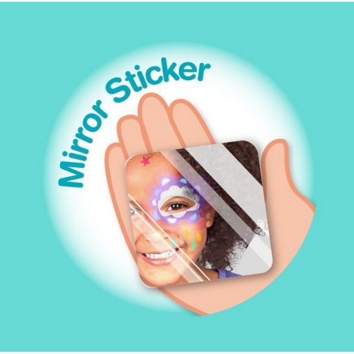 Avenir Arcfestő készlet stencillel, Csillagok