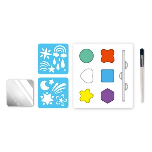 Avenir Arcfestő készlet stencillel, Csillagok