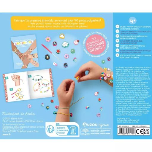Auzou Első ékszerkészítő készletem, Szivárvány