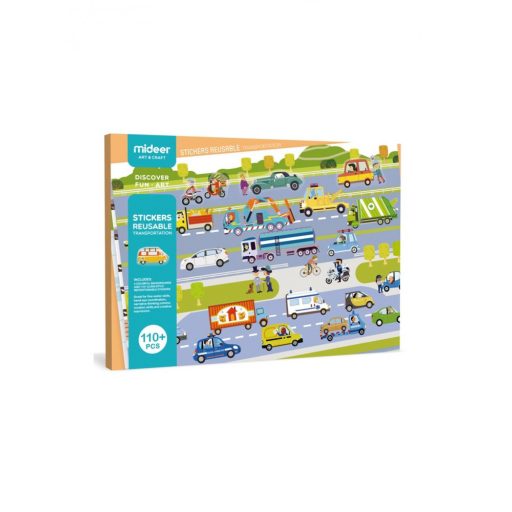 Mideer Újrafelhasználható matricák - Szállítás