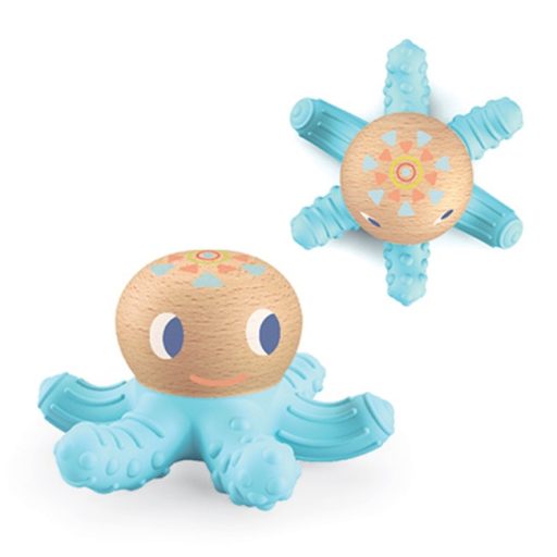 Djeco Bébi rágóka - BabySquidi