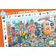 Megfigyeltető puzzle - A város, 200 db-os - Djeco