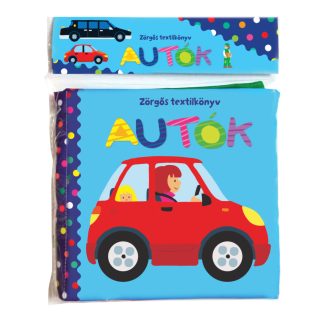 Napraforgó Zörgős textilkönyv - Autók