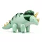 Party Deco Fólialufi Triceratops léggömb - zöld