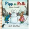 Pagony Pipp és Polli Hurrá havazik keménylapos lapozó mesekönyv Axel Scheffler, 17x17 cm