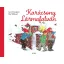 Móra Lapozó Karácsony Lármafalván Astrid Lindgren téli karácsonyi mesekönyv vastag lapos kivitelben