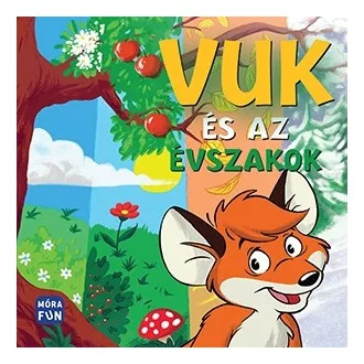 Móra Vuk és az évszakok klasszikus képes mesekönyv kisrókával