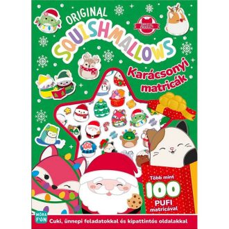 Móra Squishmallows - Karácsonyi matricák