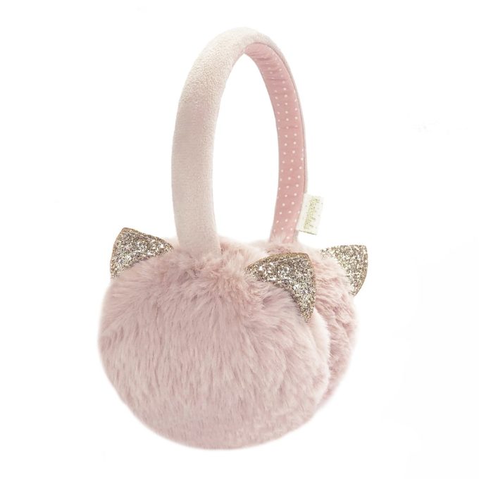 Rockahula Kids - Cleo Cat rózsaszín fülvédő