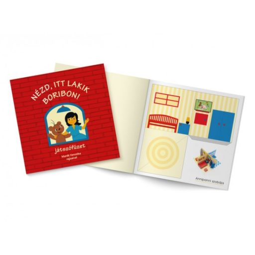 Pagony Nézd, itt lakik Boribon! – játszófüzet