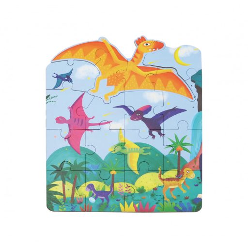 New Selection Puzzle, 4 az 1-ben - Dinoszauruszok