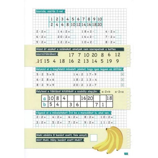 Napraforgó Tanoda - Gyakorlófeladatok másodikosoknak 2.