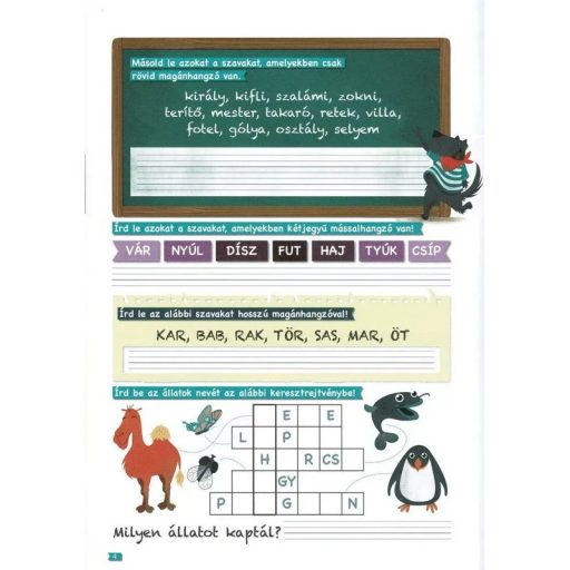 Napraforgó Tanoda - Gyakorlófeladatok másodikosoknak 2.