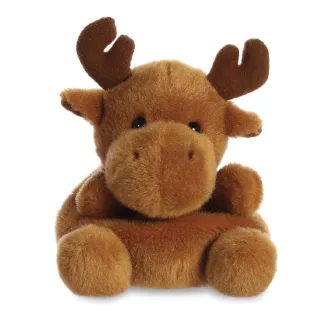 Palm Pals Cinnamon Reindeer fahéjbarna rénszarvas karácsonyi plüssfigura 13 cm