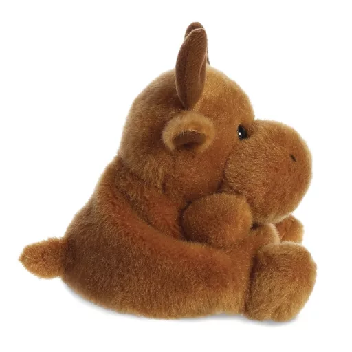 Palm Pals Cinnamon Reindeer fahéjbarna rénszarvas karácsonyi plüssfigura 13 cm