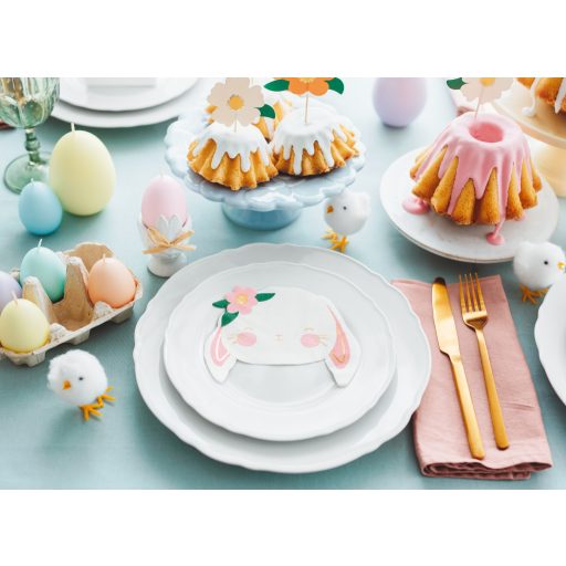 Party Deco Tojás gyertya 6 db 7 cm