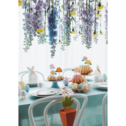 Party Deco Tojás gyertya 6 db 7 cm