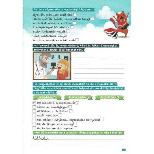 Napraforgó Tanoda - Gyakorlófeladatok harmadikosoknak 1.