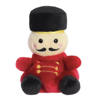 Palm Pals Marius Nutcracker piros egyenruhás diótörő karácsonyi plüssfigura 13 cm