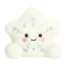 Palm Pals Glisten Snowflake fehér hópehely karácsonyi plüssfigura jégkék hímzéssel 13 cm