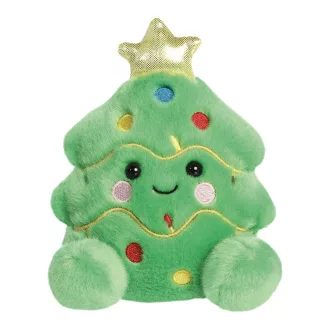 Palm Pals Douglas Christmas Tree zöld karácsonyfa plüssfigura arany csillaggal 13 cm