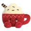 Palm Pals Cassia Hot Cocoa piros bögrés forró csokoládé karácsonyi plüssfigura 13 cm