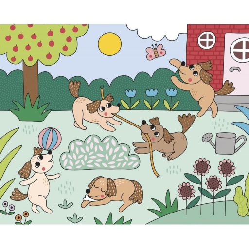 Auzou Vízzel festő készlet, Állat családok