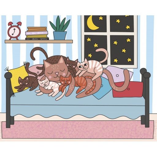 Auzou Vízzel festő készlet, Állat családok