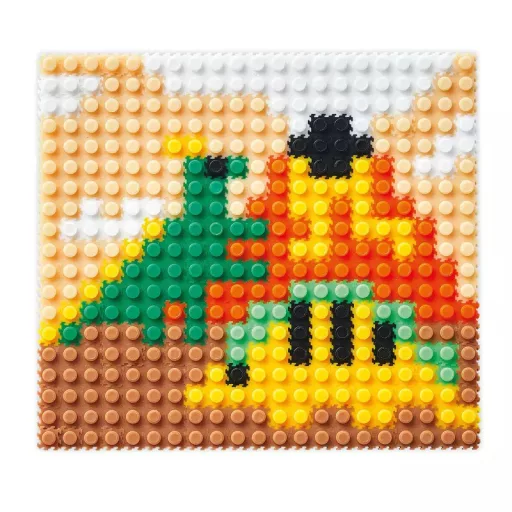 Auzou Pixel készítő készlet Dinoszauruszok