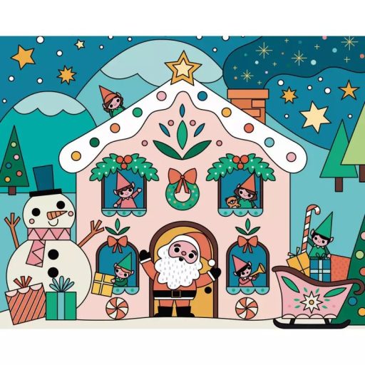 Auzou Vízzel festő képek, Karácsony