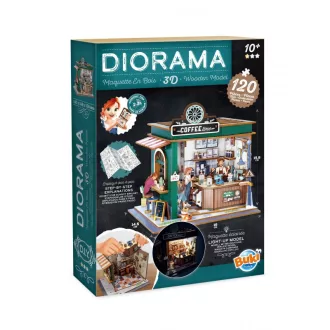 Buki Dioráma 3D puzzle - Kávézó