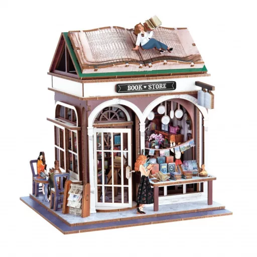 Buki Dioráma 3D puzzle - Könyvesbolt