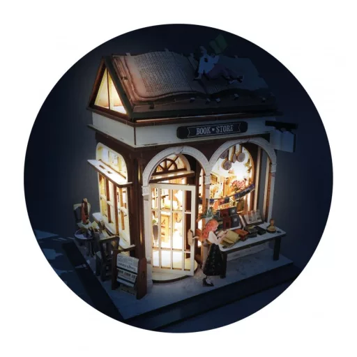 Buki Dioráma 3D puzzle - Könyvesbolt