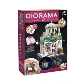 Buki Dioráma 3D puzzle - Virágbolt 