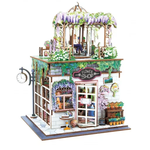 Buki Dioráma 3D puzzle - Virágbolt 