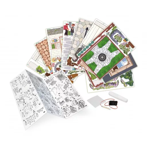 Buki Dioráma 3D puzzle - Virágbolt 
