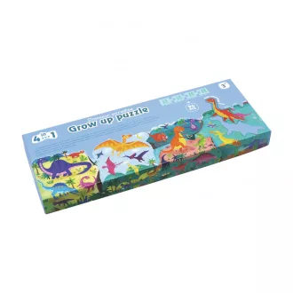 New Selection Puzzle 4 az 1-ben - Dinoszauruszok